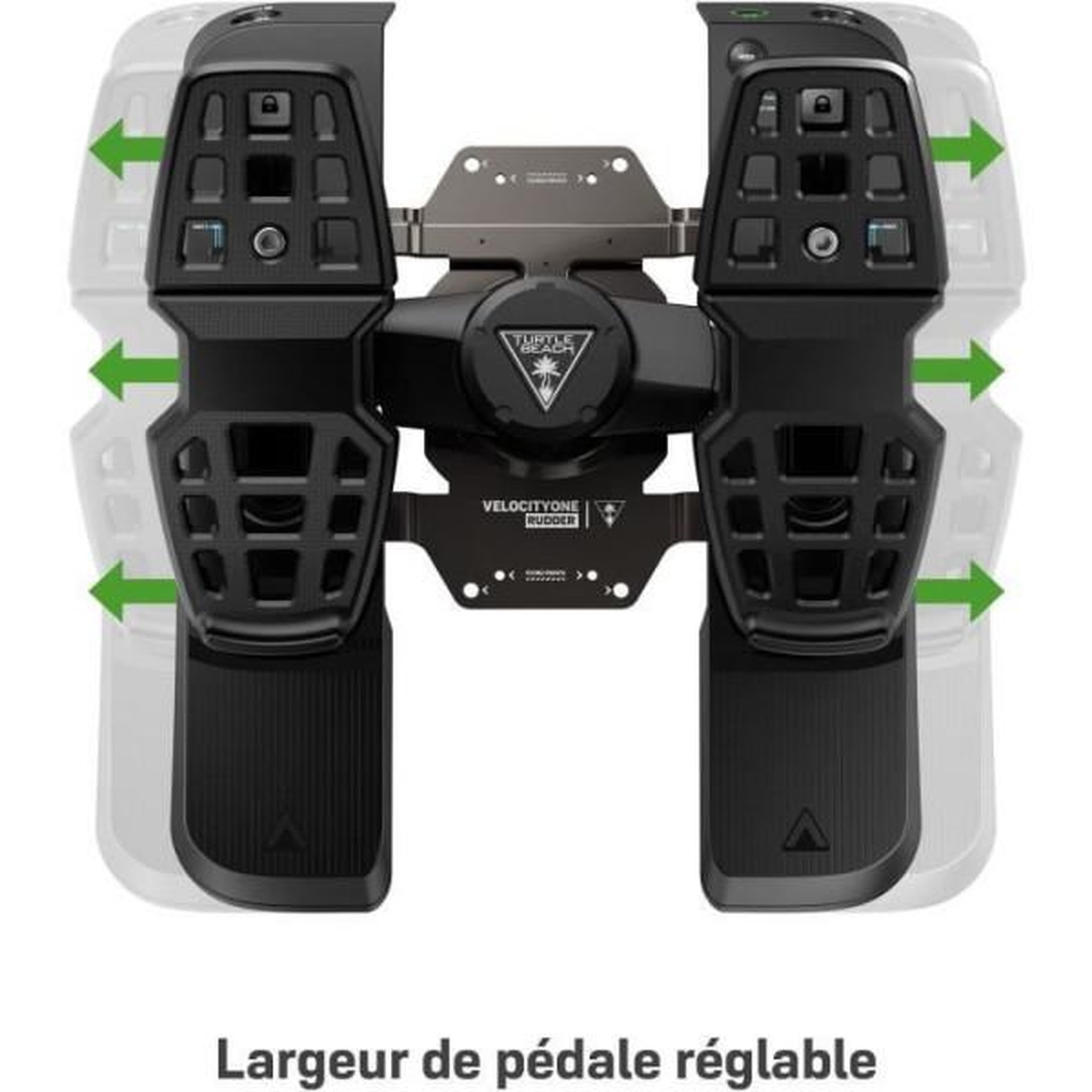 Voir la diapositive 6 : Turtle Beach Pédales de direction universelle - TURTLE BEACH - VelocityOne - Noir - Multi-plateforme - USB-C