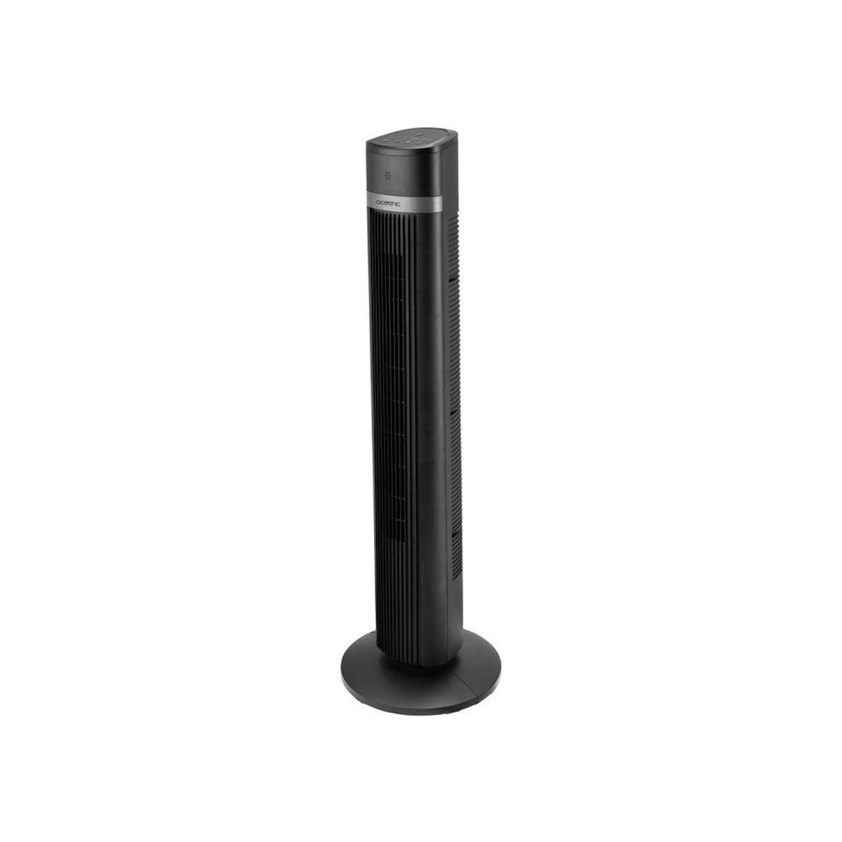 OCEANIC Ventilateur colonne OCEANIC - 45W - Hauteur 101 cm - 3 modes - 3 vitesses - Oscillation 90° - Noir