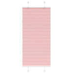 VIDAXL Store plisse rose 65x150 cm largeur du tissu 64,4 cm polyester