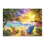 Voir la diapositive 2 : EDUCA Puzzle - EDUCA - Plage d'Amour - 1000 pieces - 68x48 cm - Pour adultes - Theme nature