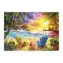 Voir la diapositive 2 : EDUCA Puzzle - EDUCA - Plage d'Amour - 1000 pieces - 68x48 cm - Pour adultes - Theme nature