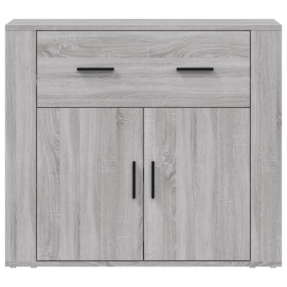 VIDAXL Buffet Sonoma gris 80x33x70 cm Bois d'ingenierie