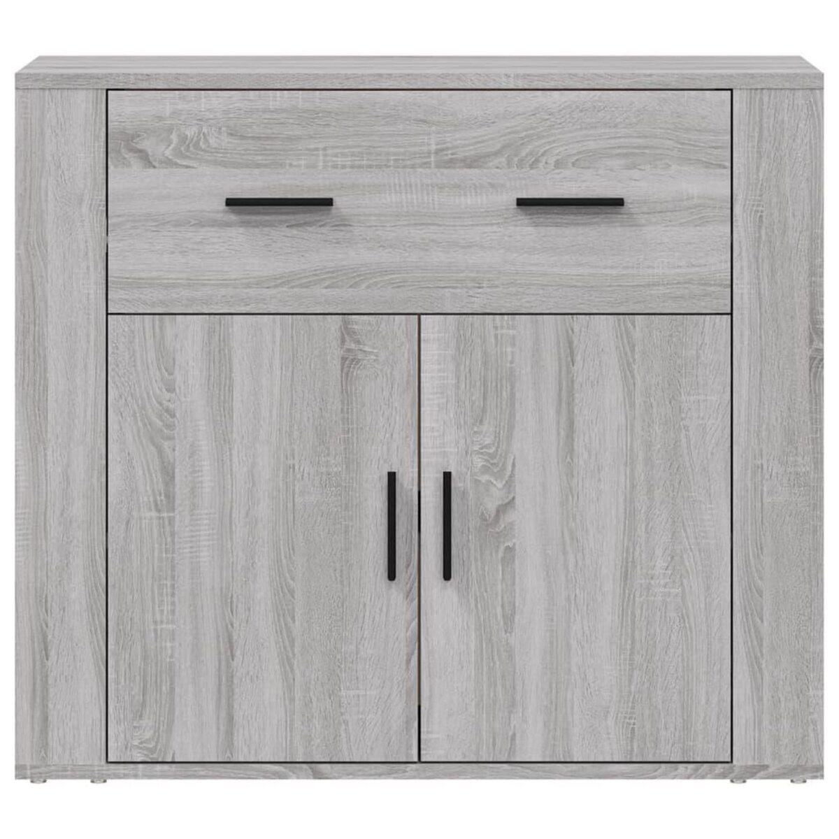 VIDAXL Buffet Sonoma gris 80x33x70 cm Bois d'ingenierie