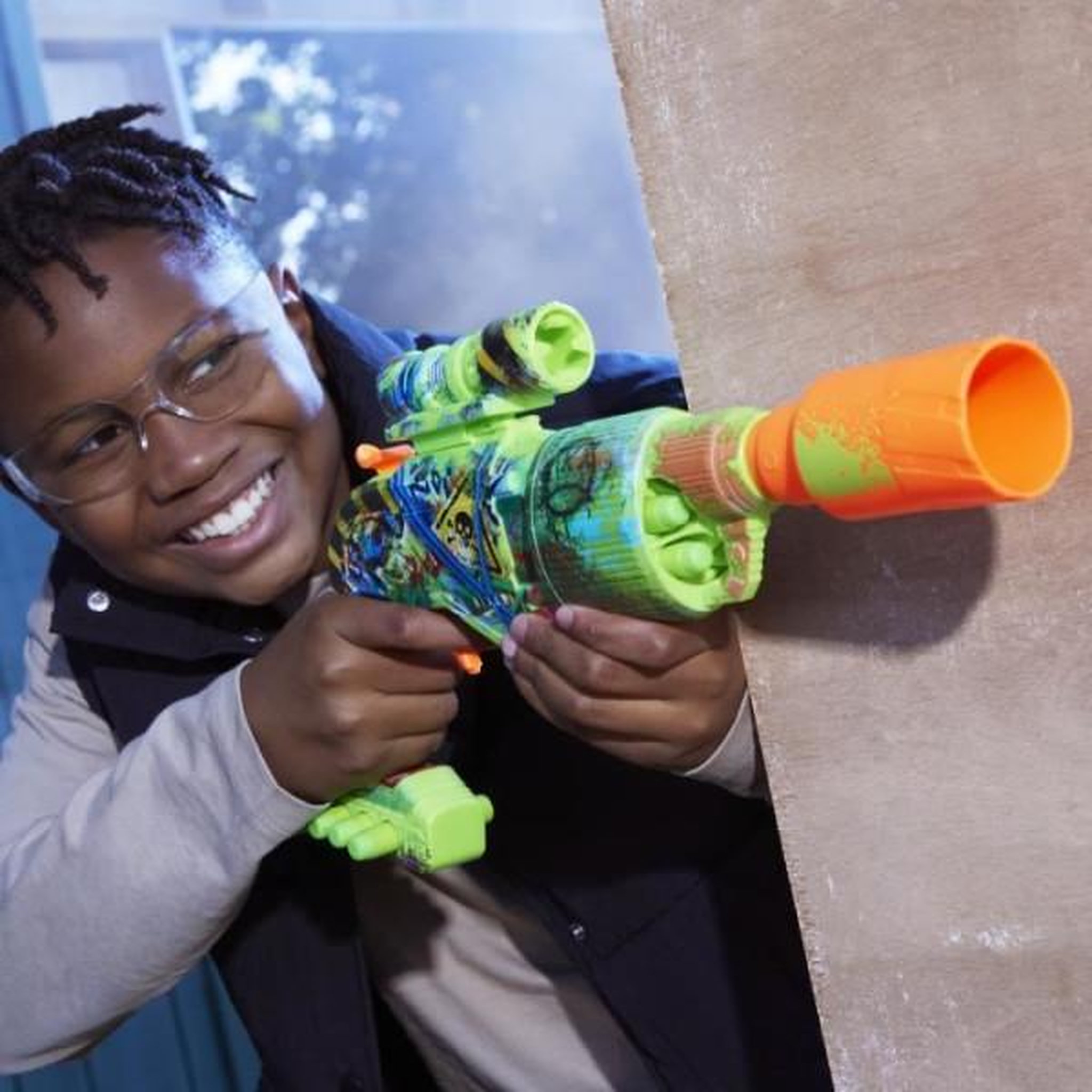 Voir la diapositive 3 : Nerf Jeu d adresse extérieur Nerf Zombie Driller