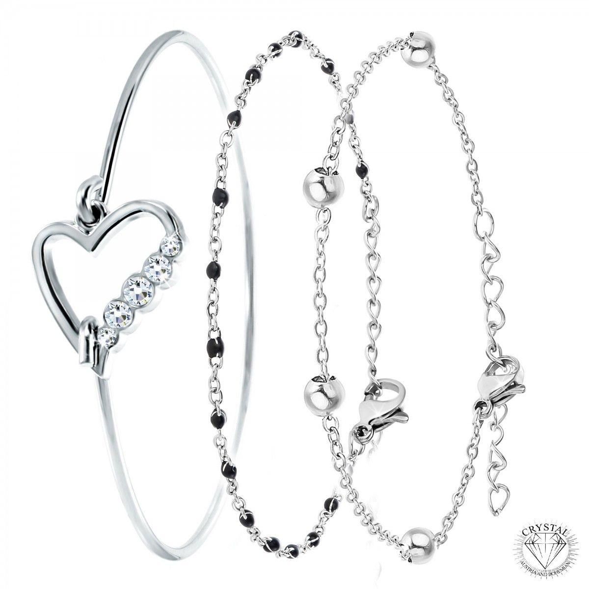 SC CRYSTAL Lot de 3 bracelets par SC Crystal