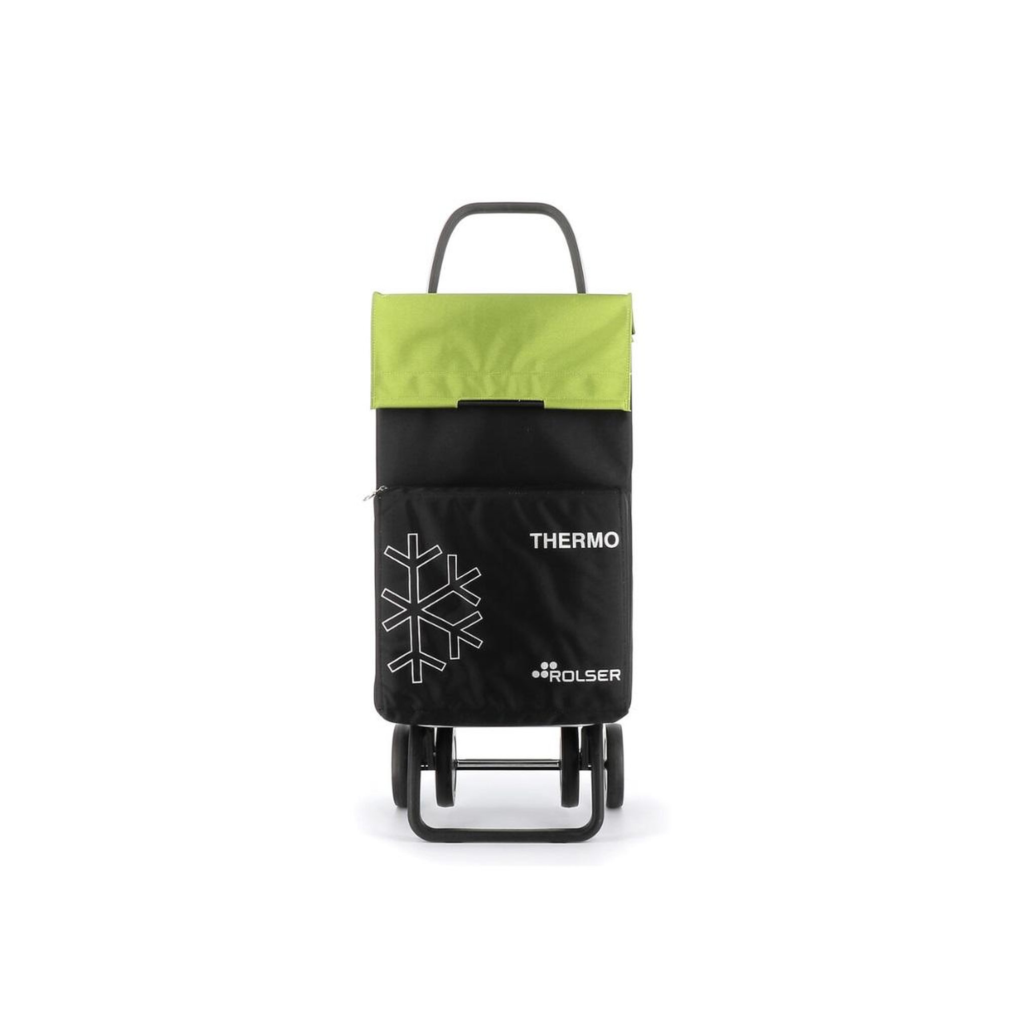 Voir la diapositive 5 : Rolser Poussette de marché 4 roues 46l noir - ter060negro/lim