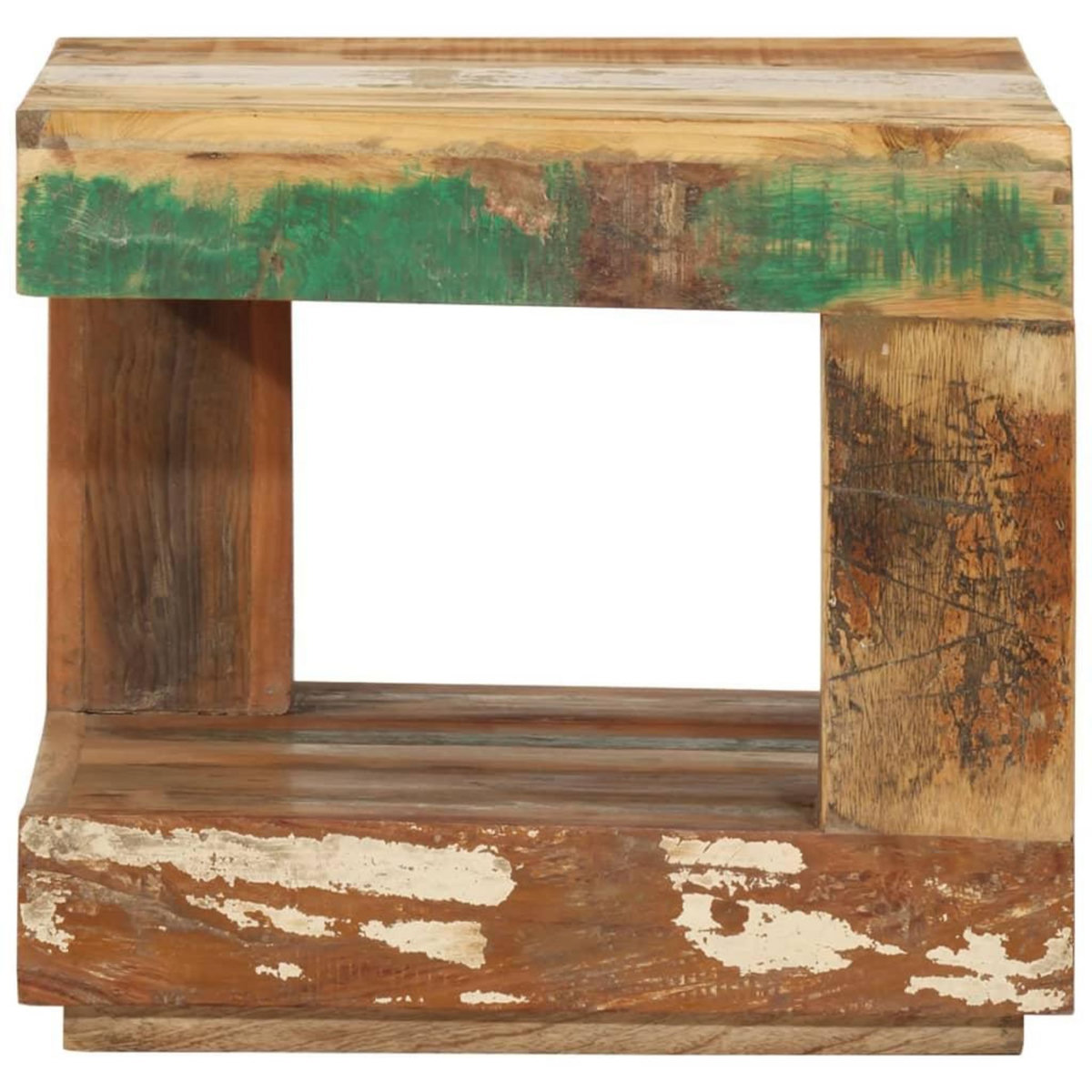 VIDAXL Table basse 45x45x40 cm Bois de recuperation massif