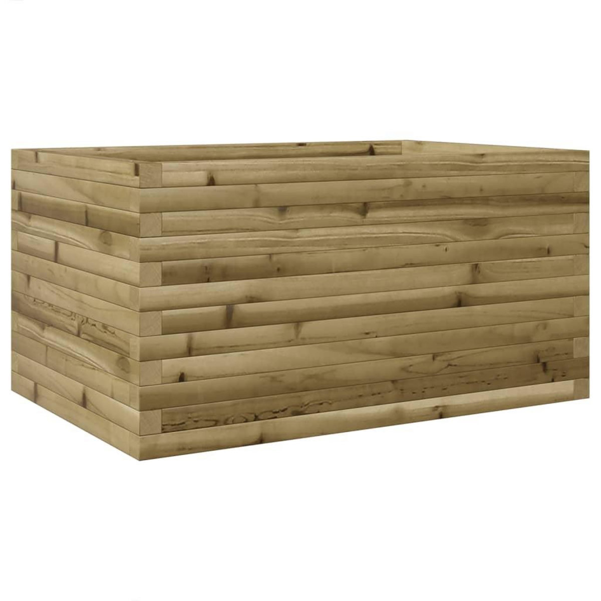 VIDAXL Jardiniere 90x60x46 cm bois de pin impregne
