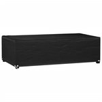 VIDAXL Housse de salon de jardin 8 œillets 125x70x35 cm rectangulaire