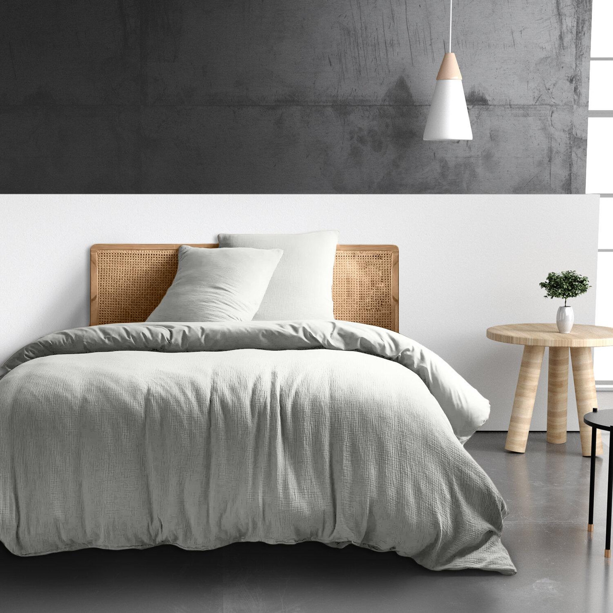 Voir la diapositive 1 : BATON ROUGE Housse de couette 100% gaze de coton