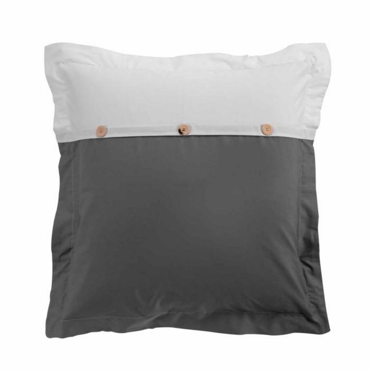 Paris Prix Parure de Lit 3 Pièces  Versa  240x220cm Anthracite