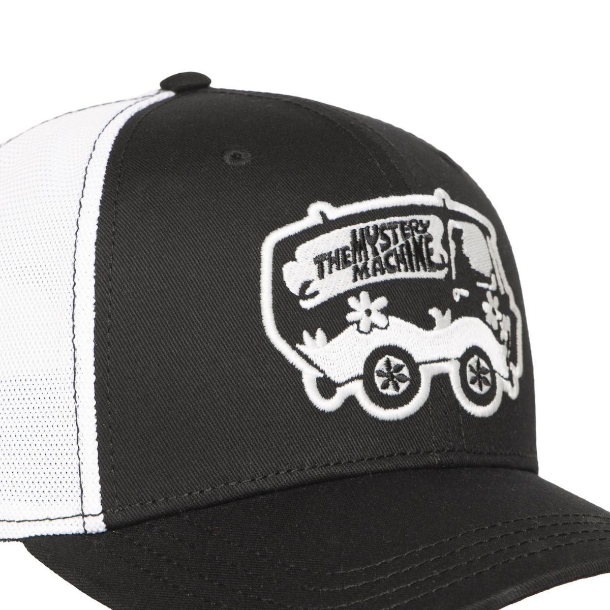 CAPSLAB Casquette trucker prenium semi curved Logo Bakugo