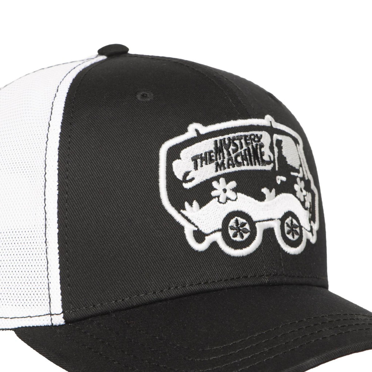 CAPSLAB Casquette trucker prenium semi curved Logo Bakugo