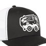 Voir la diapositive 3 : CAPSLAB Casquette trucker prenium semi curved Logo Bakugo