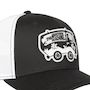 Voir la diapositive 3 : CAPSLAB Casquette trucker prenium semi curved Logo Bakugo