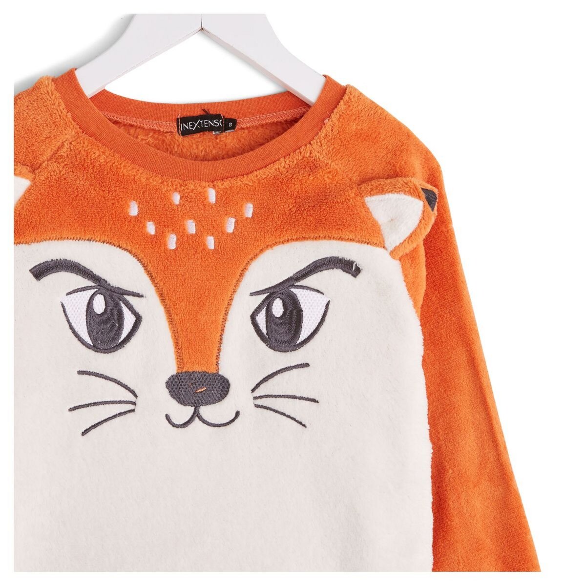 IN EXTENSO Ensemble pyjama peluche renard garçon