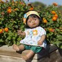 Miniland Poupée bébé fille, 38 cm, Latino-américaine Miniland