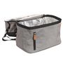 Voir la diapositive 4 : Paris Prix Sac Lunch Double  Zippé  28cm Gris
