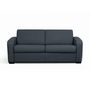 Voir la diapositive 2 : Canapé convertible système couchage express matelas 160x200 13cm 3 places en tissu  DYLAN 