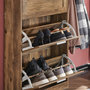 Voir la diapositive 4 : SOBUY SoBuy - Meuble À Chaussures à 3 étagères - Rustique - FSR137-L