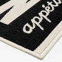 Voir la diapositive 2 : Paris Prix Tapis de Cuisine  Appetito  50x80cm Noir