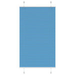 VIDAXL Store plisse bleu 75x150 cm largeur du tissu 74,4 cm polyester