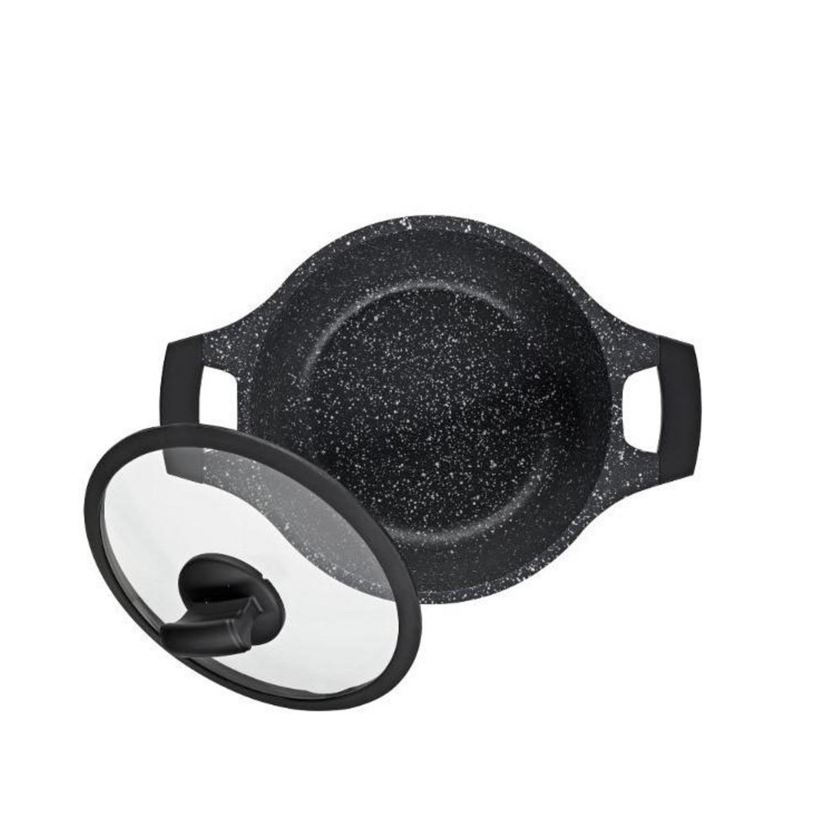 Kela line Faitout fonte d'aluminium 20cm avec couvercle - 12218