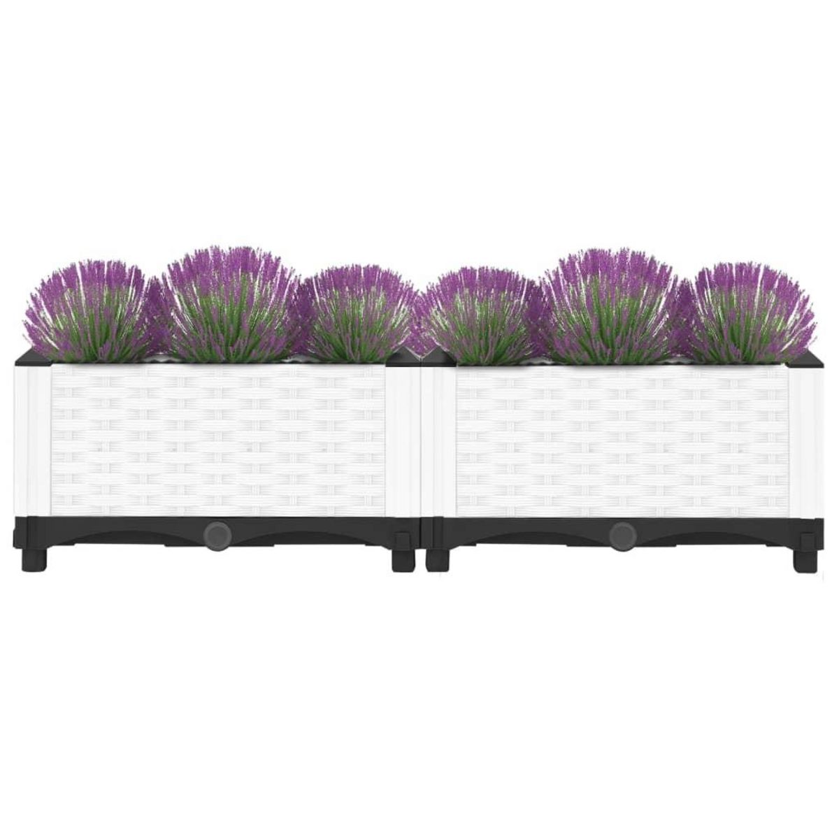 VIDAXL Lit sureleve 80x40x23 cm Polypropylene