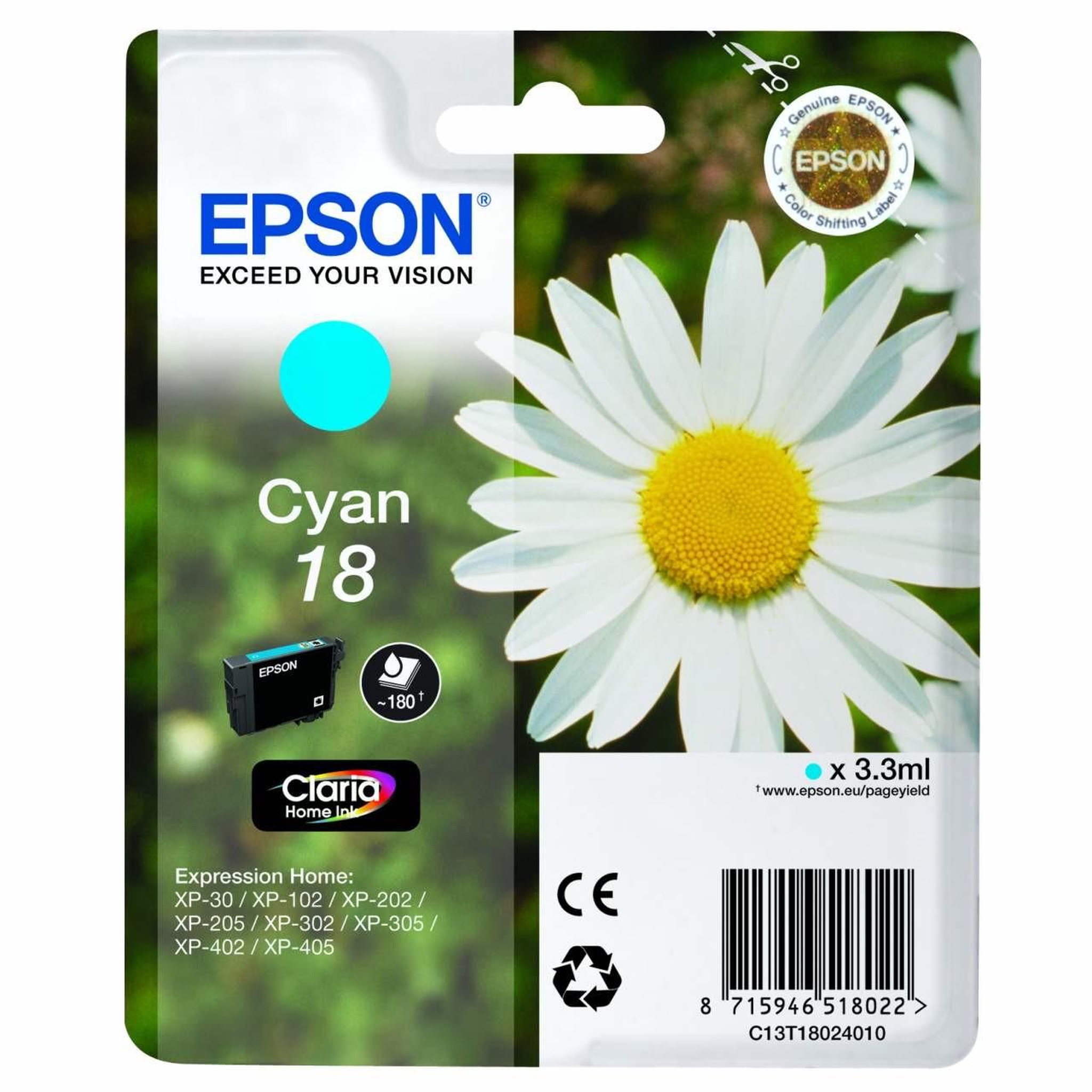 Epson Epson daisy cartouche  pâquerette  - encre claria home c