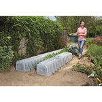 Habitat et Jardin Kit de 3 tunnels de culture  Sunny  - Blanc