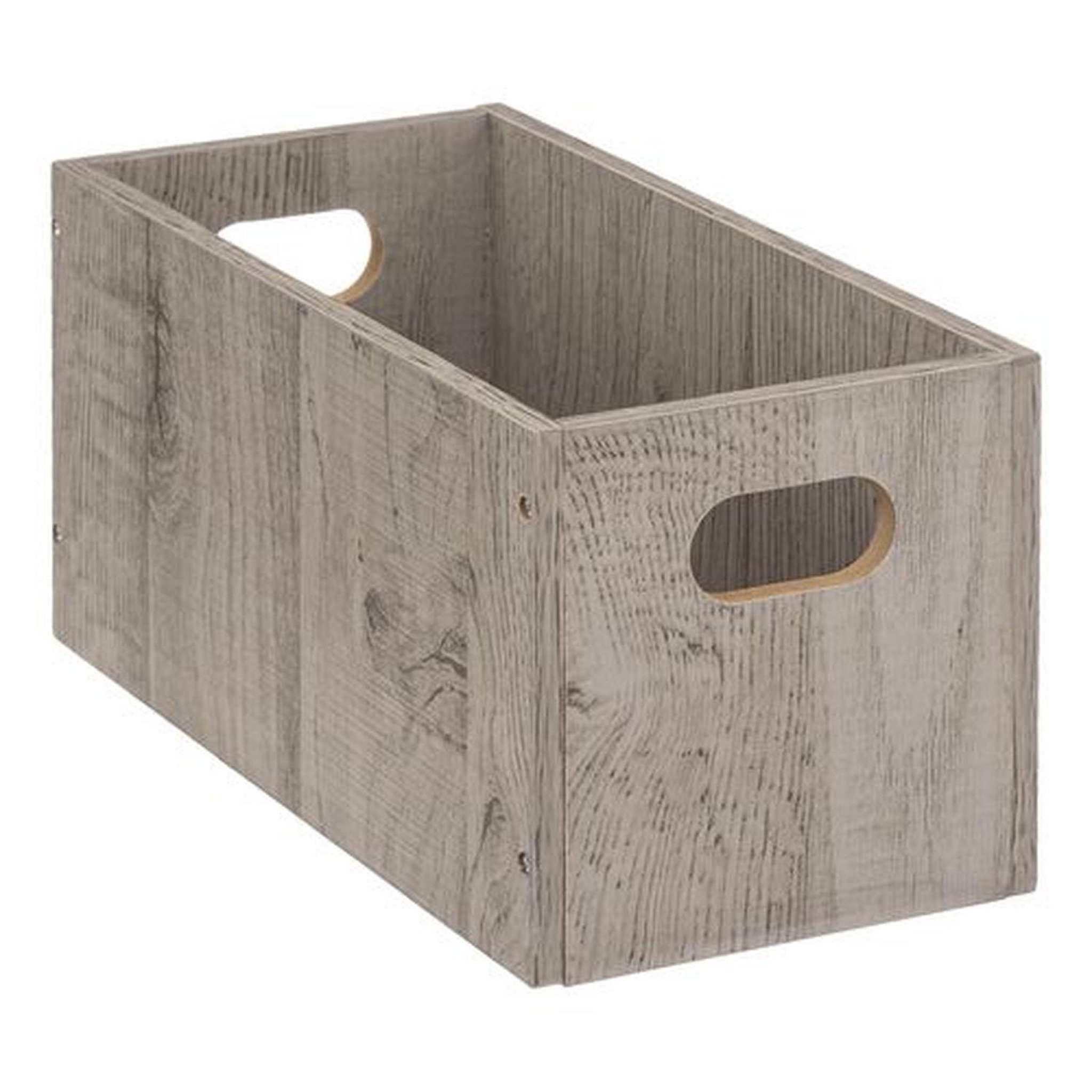 Voir la diapositive 3 : TOILINUX Lot de 2 Boîtes de rangement rectangulaire en MDF