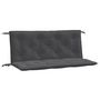 Voir la diapositive 2 : VIDAXL Coussins de banc de jardin lot de 2 anthracite melange tissu
