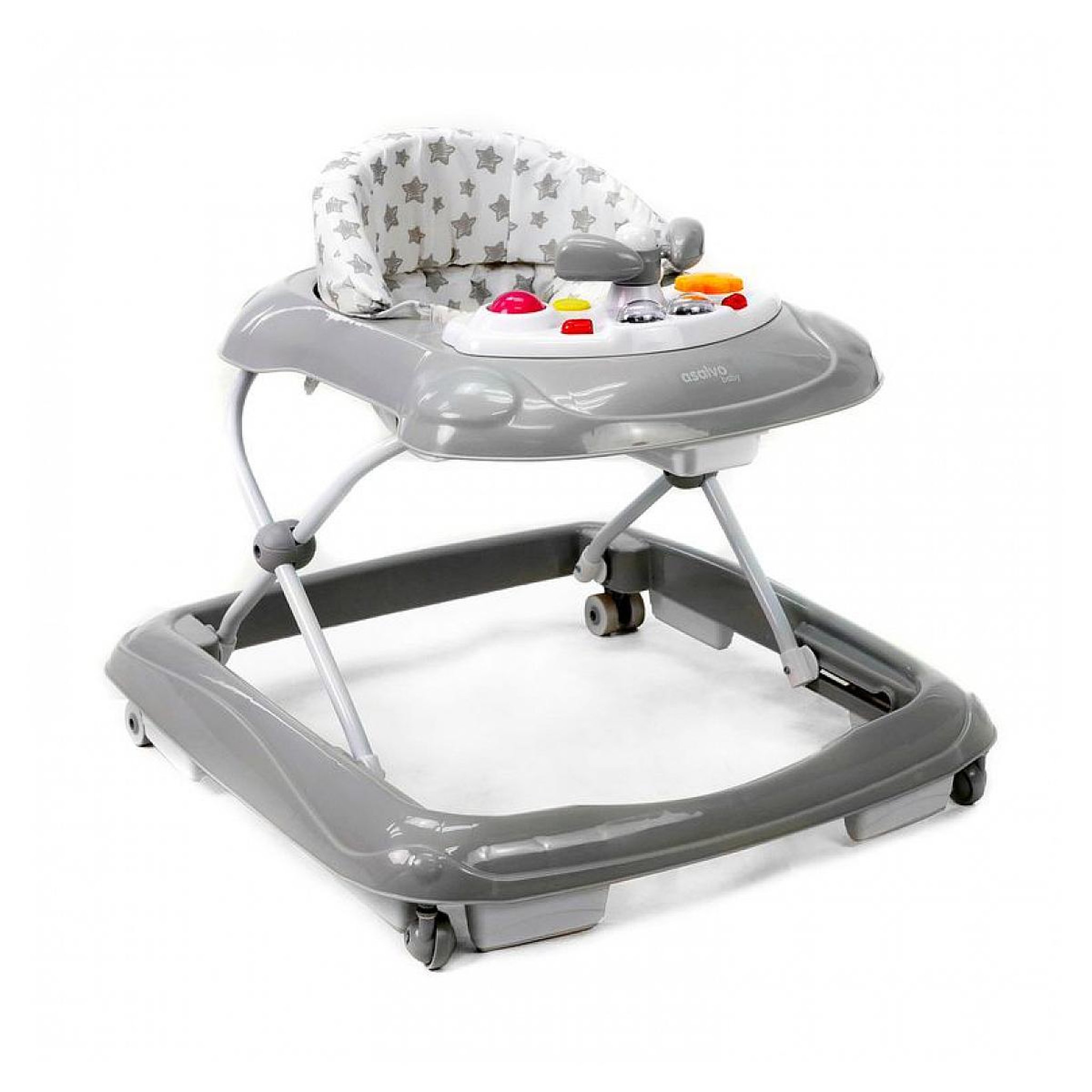Asalvo Trotteur Baby Stars - Gris