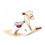 Voir la diapositive 2 : Hape cheval a bascule 2 en 1 en bois