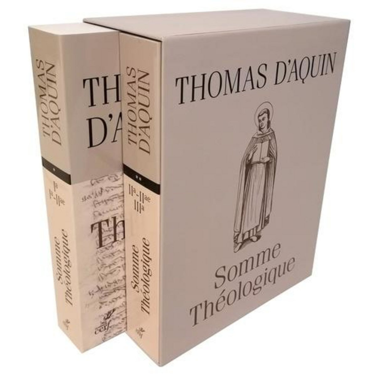 SOMME THEOLOGIQUE. 2 VOLUMES, EDITION LIMITEE, Thomas d'Aquin