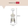 Voir la diapositive 3 : FM PROFESSIONAL Tire bouchon à levier fonction décapsuleur FM Professional Boissons