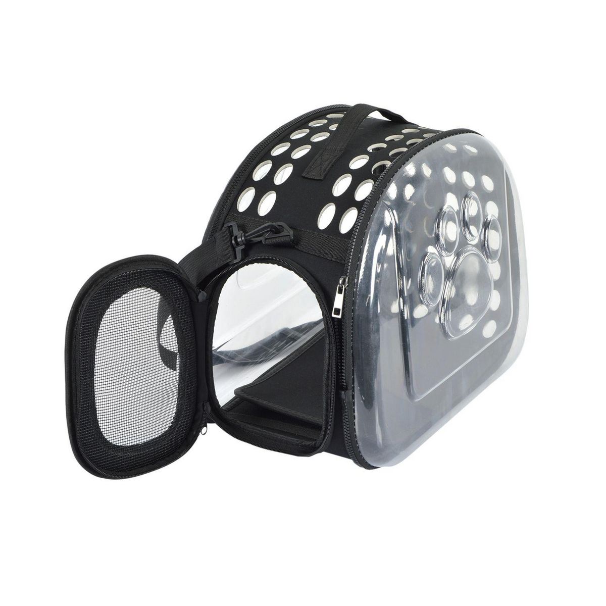 LOVE STORY Sac de transport transparent pour chien et chat