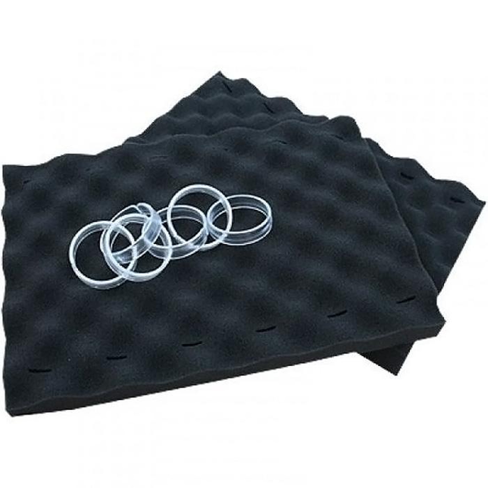 Zodiac Lot de 2 brosses mousses + 14 clips pour robot indigo - w0887a