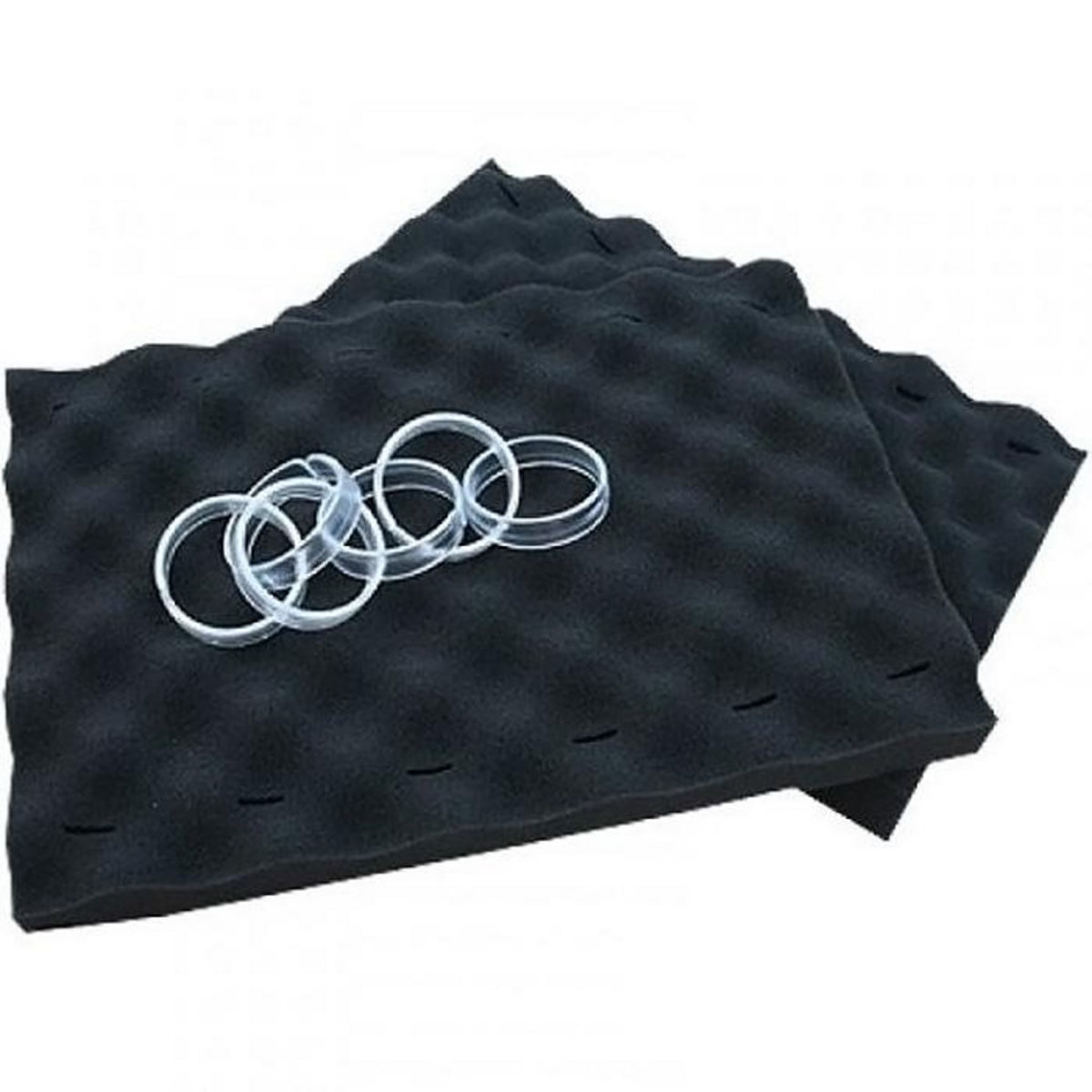 Zodiac Lot de 2 brosses mousses + 14 clips pour robot indigo - w0887a