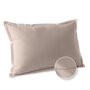 Voir la diapositive 1 : ACTUEL Taie d'oreiller unie en coton 57 fils - collection permanente