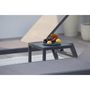 Voir la diapositive 6 : CONCEPT USINE Lot de 2 transats et une table d'appoint gris et noir PRATO