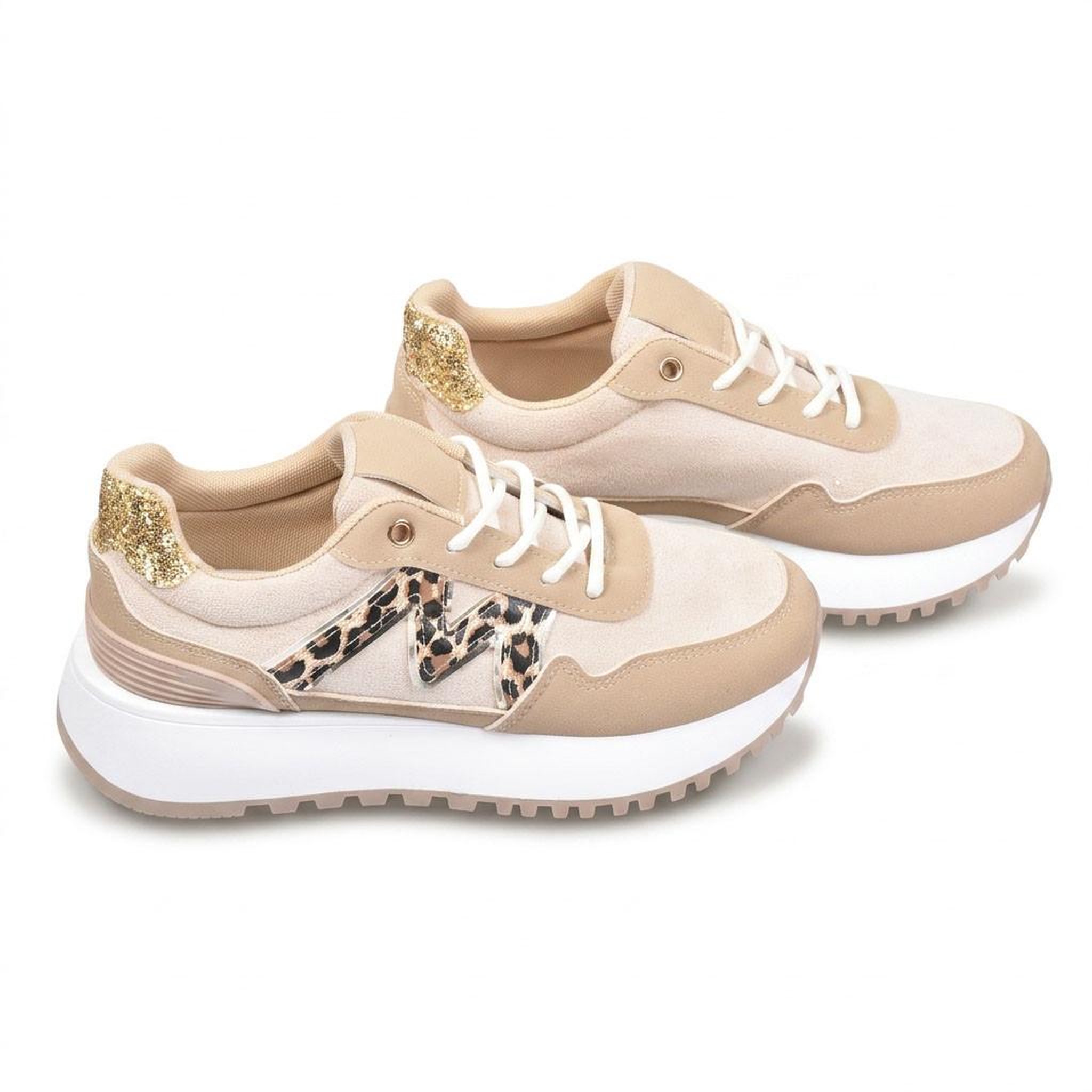 Voir la diapositive 3 : OZABI OZABI Baskets Runner Femme Mesh Logo W 4 Coloris