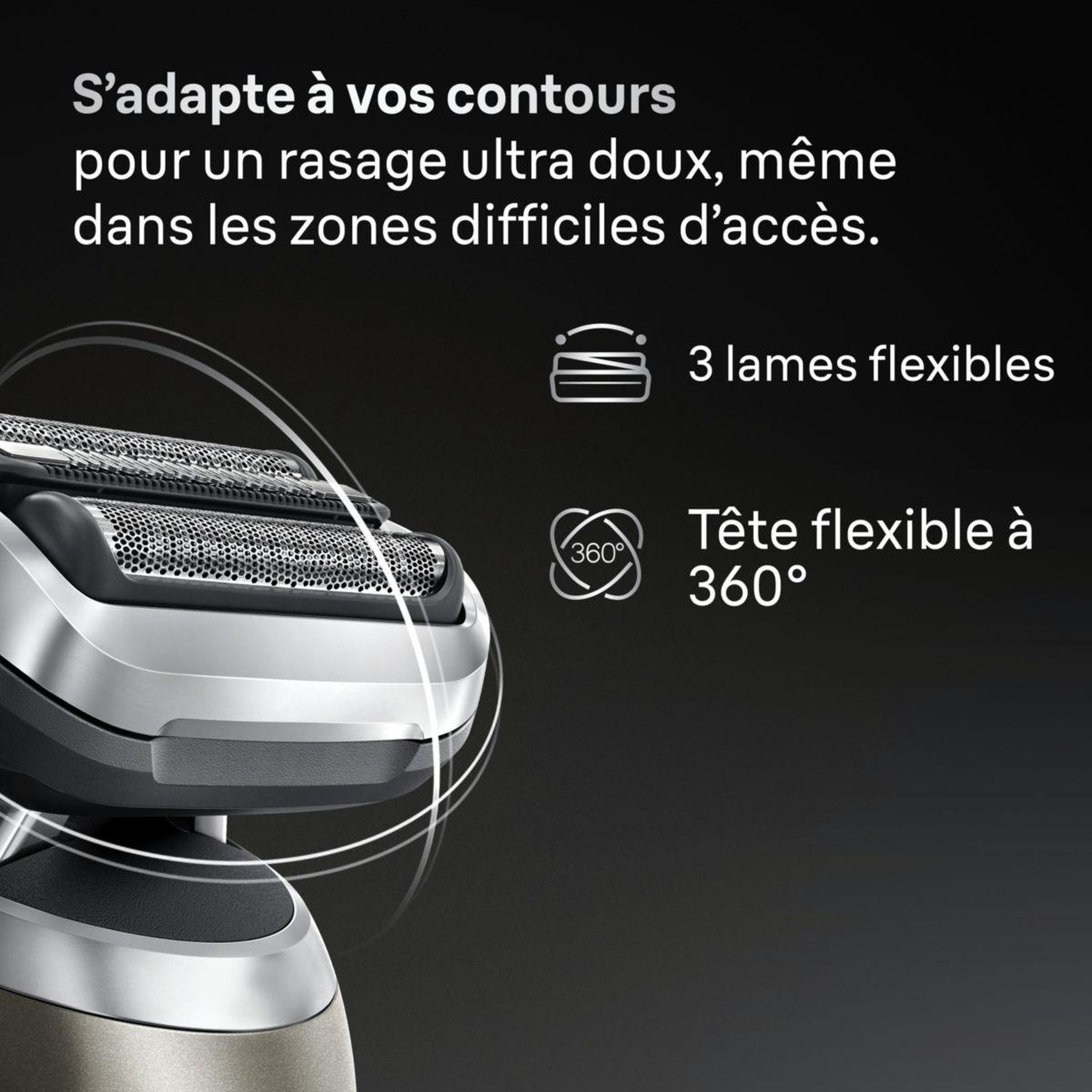 Voir la diapositive 3 : BRAUN Rasoir électrique Series 7 72-C1200s