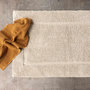Voir la diapositive 3 : Paris Prix Tapis de Salle de Bain  William  50x80cm Beige