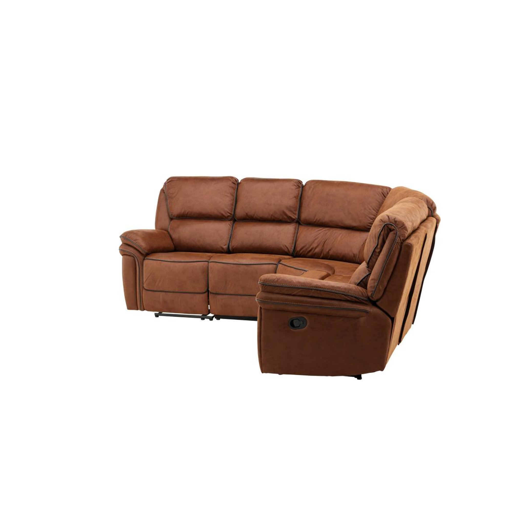 Voir la diapositive 6 : Paris Prix Canapé d'angle de relaxation  saranda  169cm marron