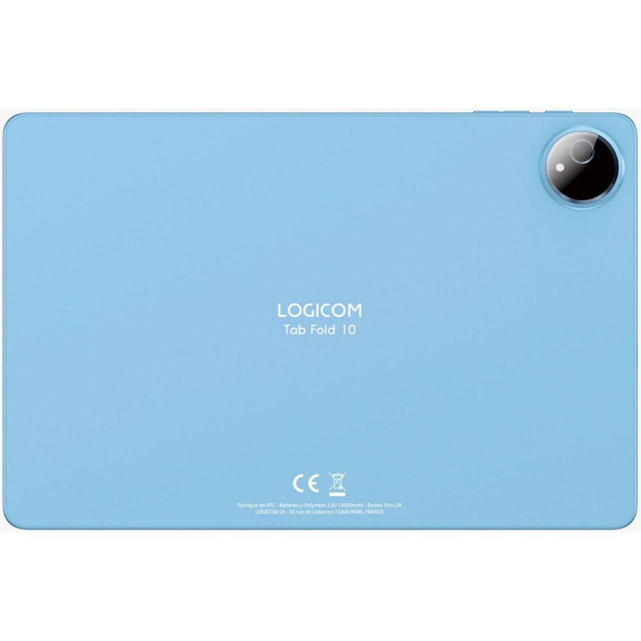 Voir la diapositive 5 : Logicom Tablette android tab fold 10 bleu 128go