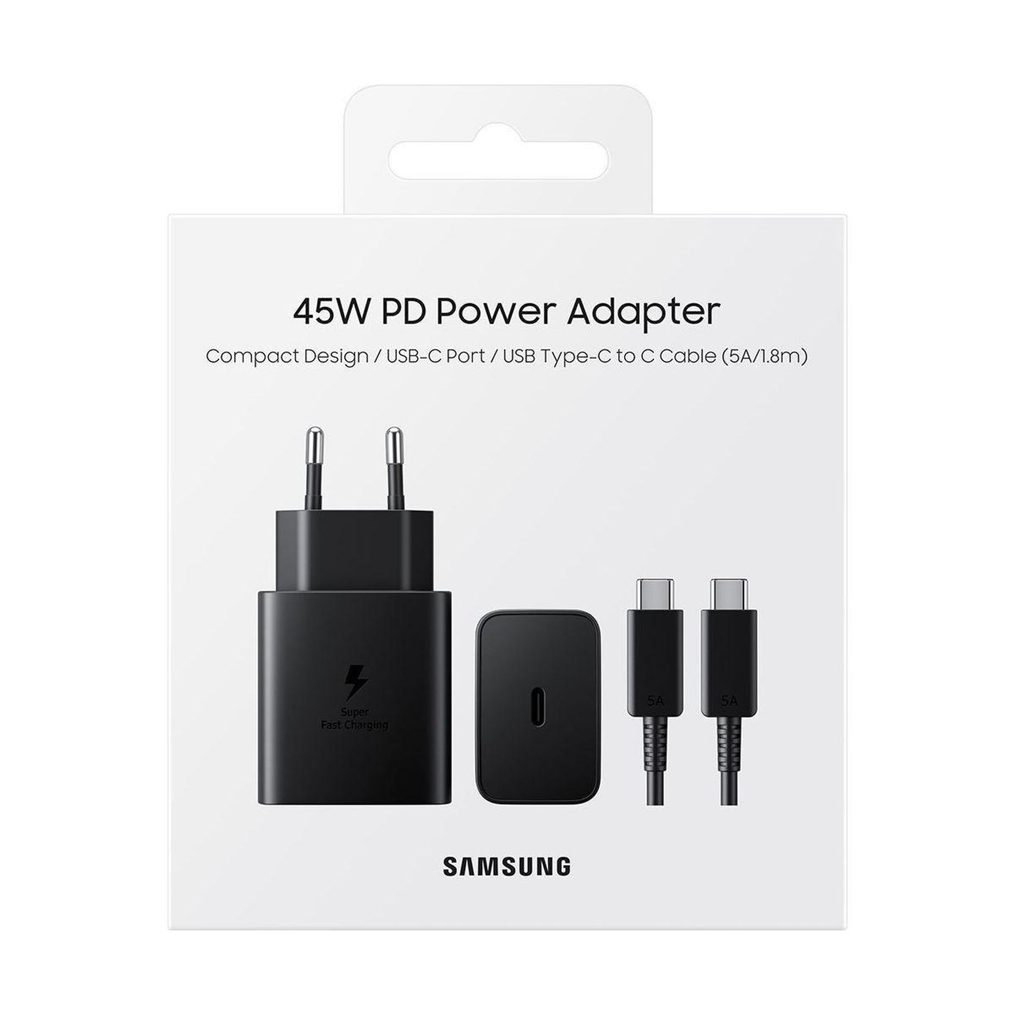 Voir la diapositive 5 : Samsung Station de chargement 45W USB-C noir