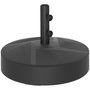 Voir la diapositive 1 : OUTSUNNY Pied de parasol rond mât dia. 36-48 mm - 56 x 56 x 40 cm - noir