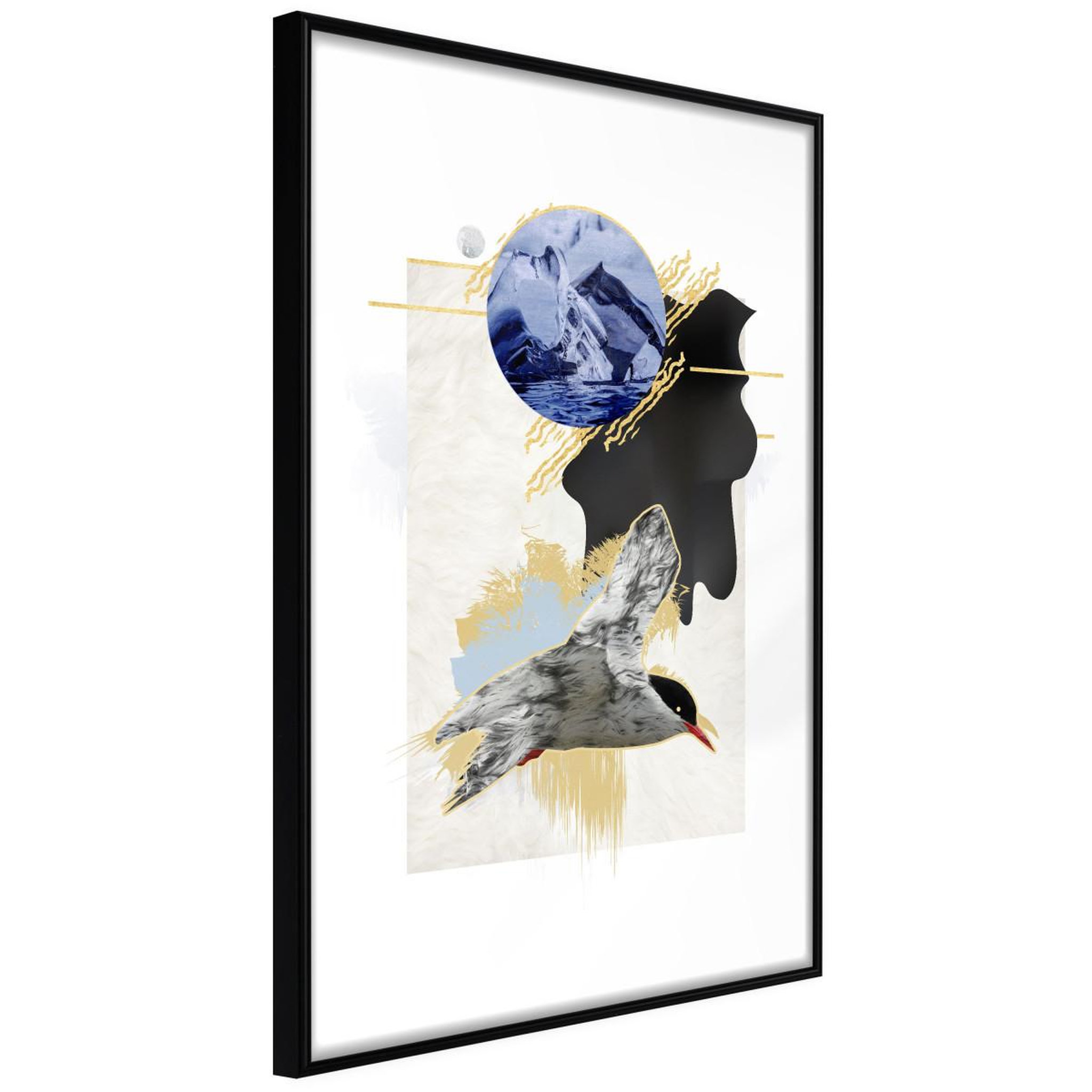 Paris Prix Affiche Murale Encadrée  Abstraction with a Tern