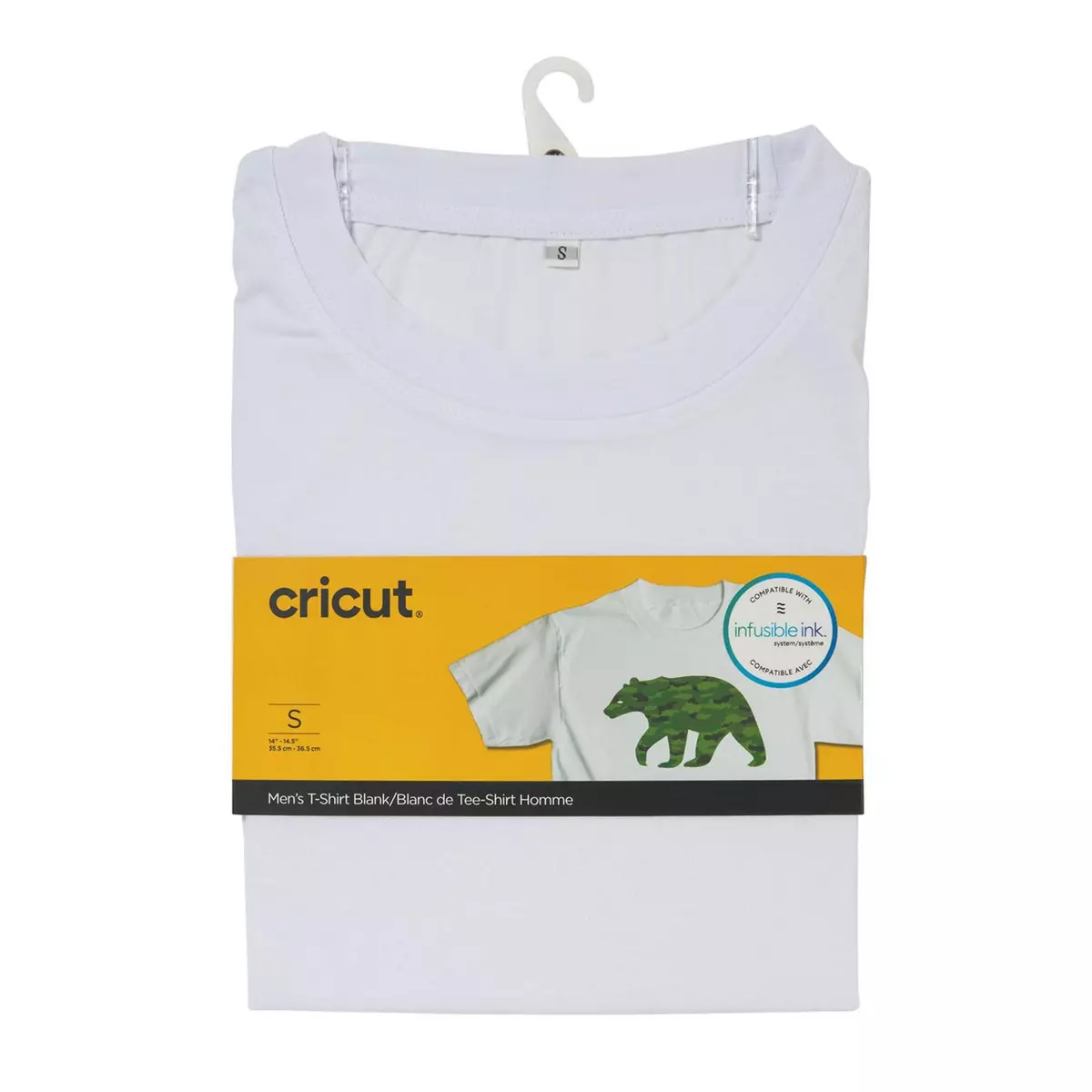 CRICUT T-shirt Homme à customiser Blanc S - Cricut